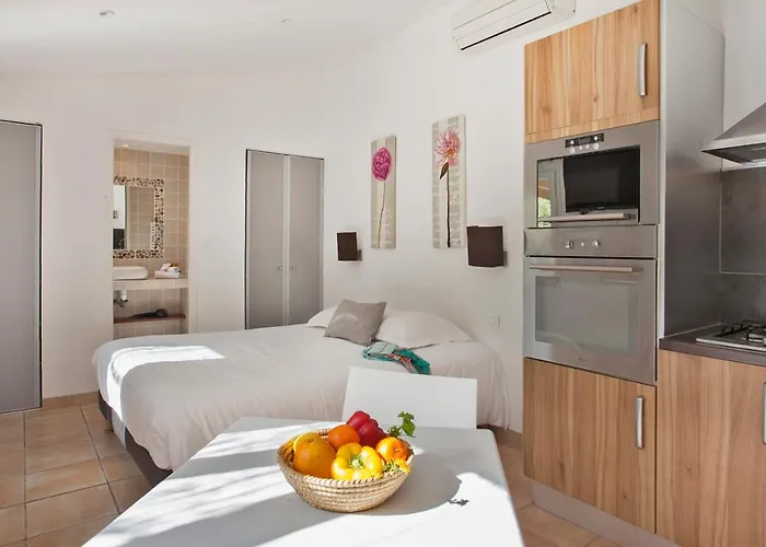 Amarylis A Location 2 Pers Avec Clim Jardin Piscine Et Barbecue Villa *